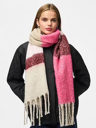 PIECES | Schal PCBEA | pink